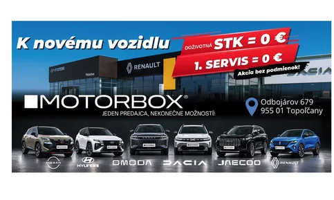 Doživotná STK a 1. servis ZADARMO