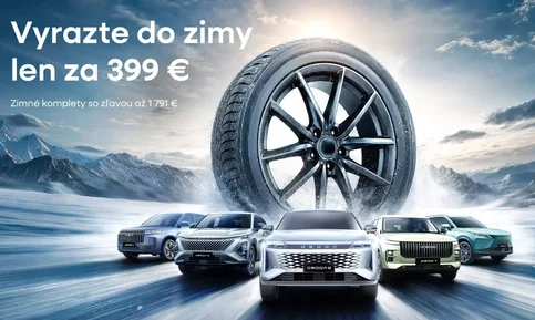 K novému autu zimné komplety len za 399 €