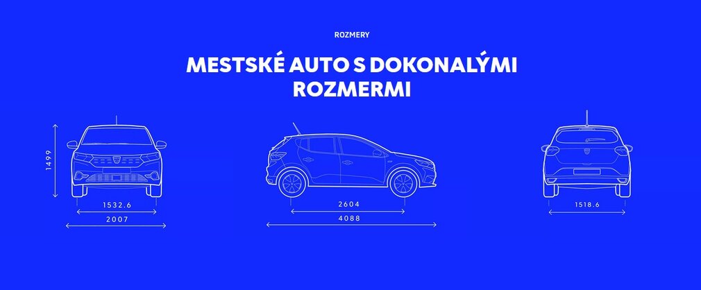 Vozidlo Dacia Nové Sandero